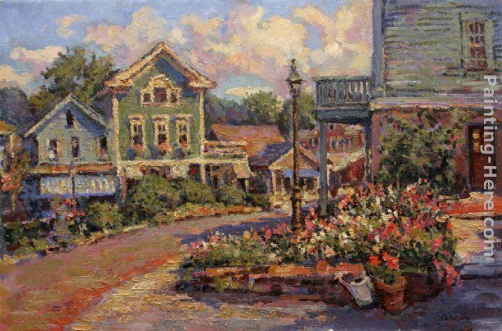 LEIF NILSSON Chester Center - late summer morning